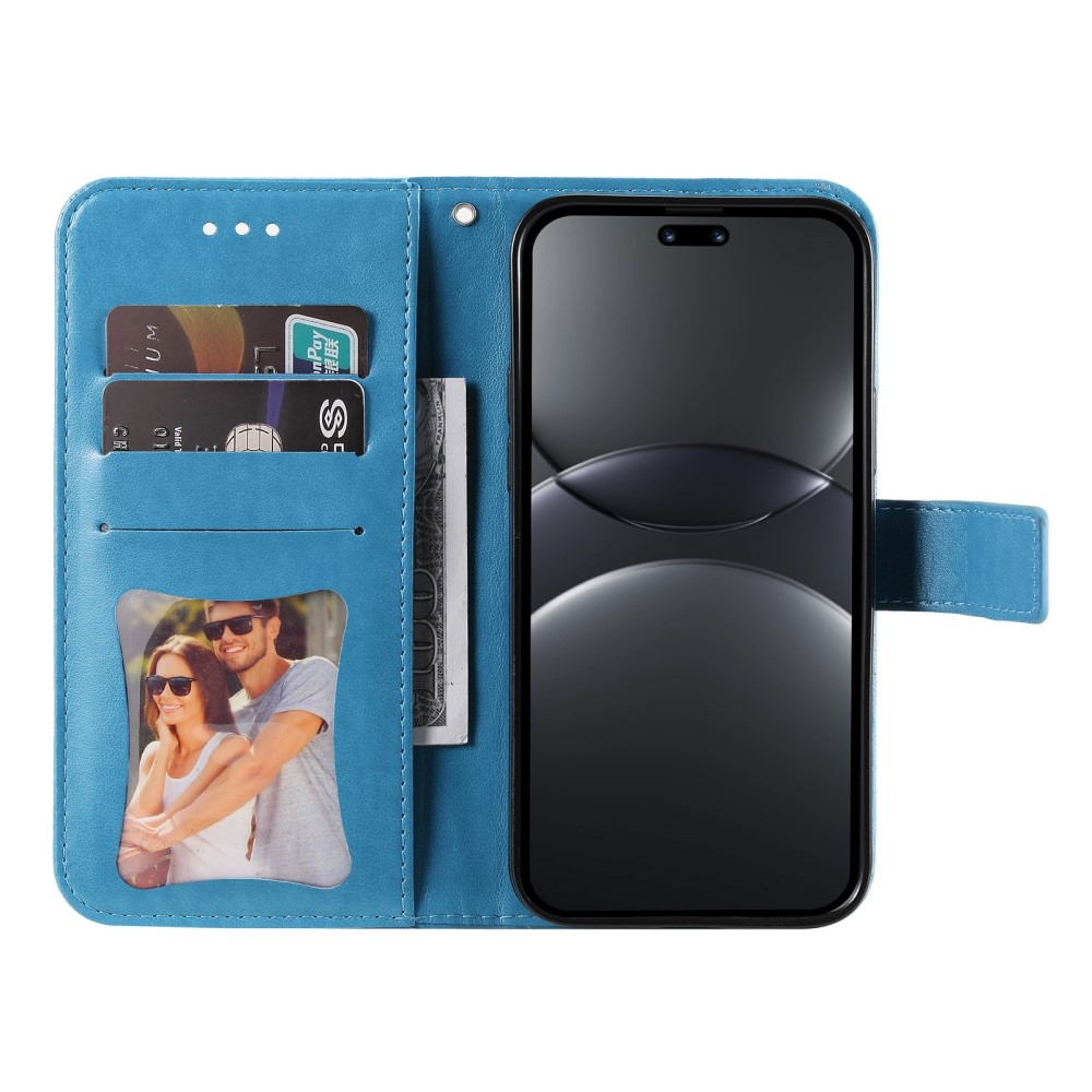 Mandala könyv tok a Huawei Nova 13 Pro 5G számára - kék