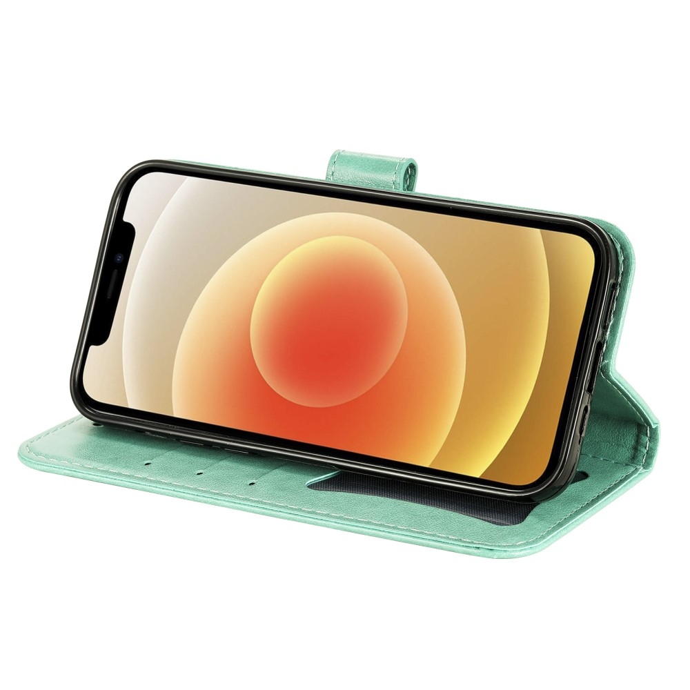 Mandala könyv tok a Vivo V50 Lite 4G/5G készülékhez - teal színű