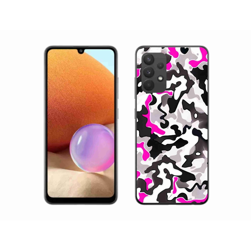 Gél védőhuzat mmCase Samsung Galaxy A32 4G - terepszínű mintázat 5