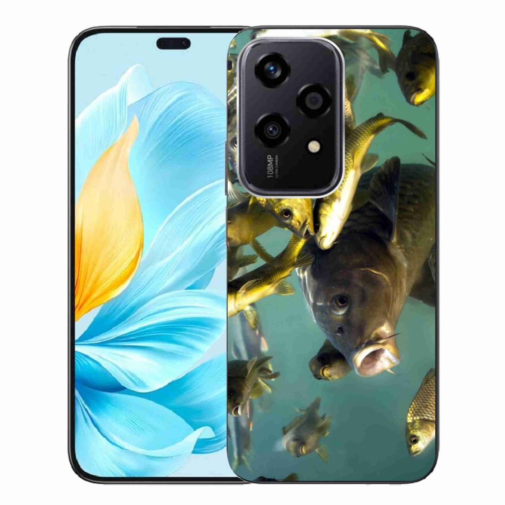 Gél tok mmCase a Honor 200 Lite 5G számára - halak iskolája