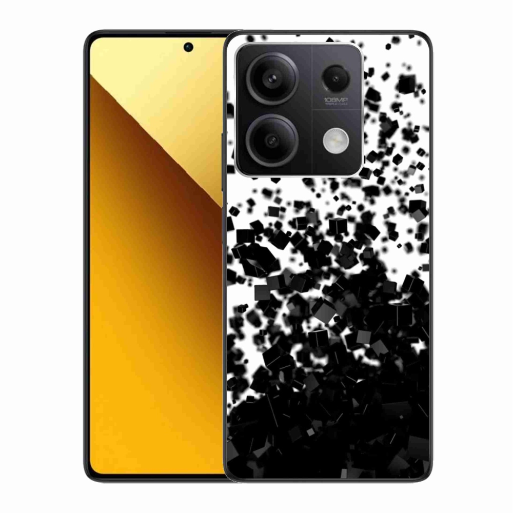 Gél borítás mmCase a Xiaomi Redmi Note 13 5G számára - absztrakt minta 1