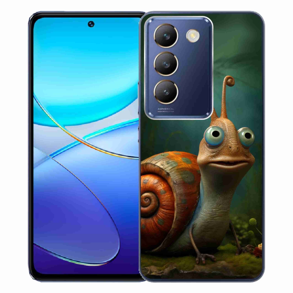 Gél borítás mmCase a Vivo V40 SE 4G/5G készülékhez - csiga