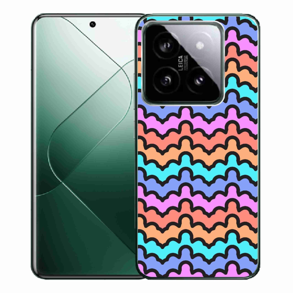 Gél borítás mmCase a Xiaomi 14 Pro számára - absztrakt motívum 30