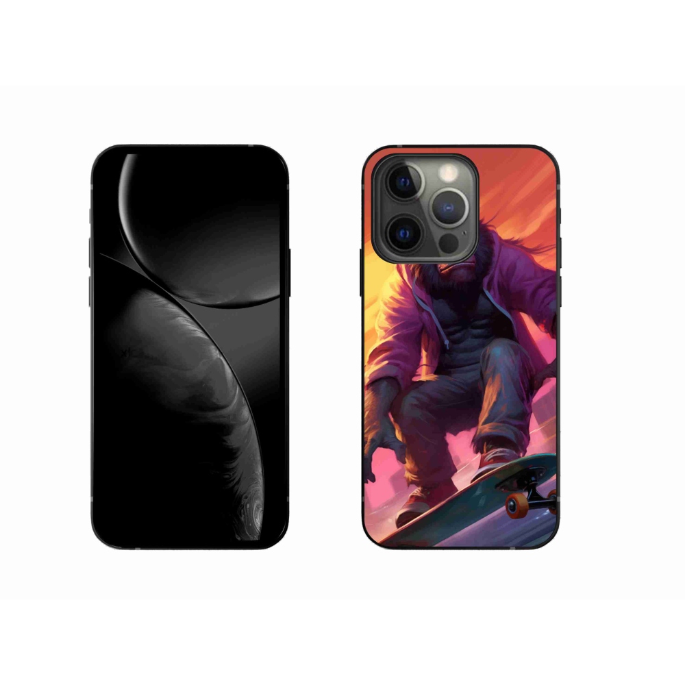 Zselés borítás mmCase iPhone 13 Pro készülékhez - gorilla gördeszkán
