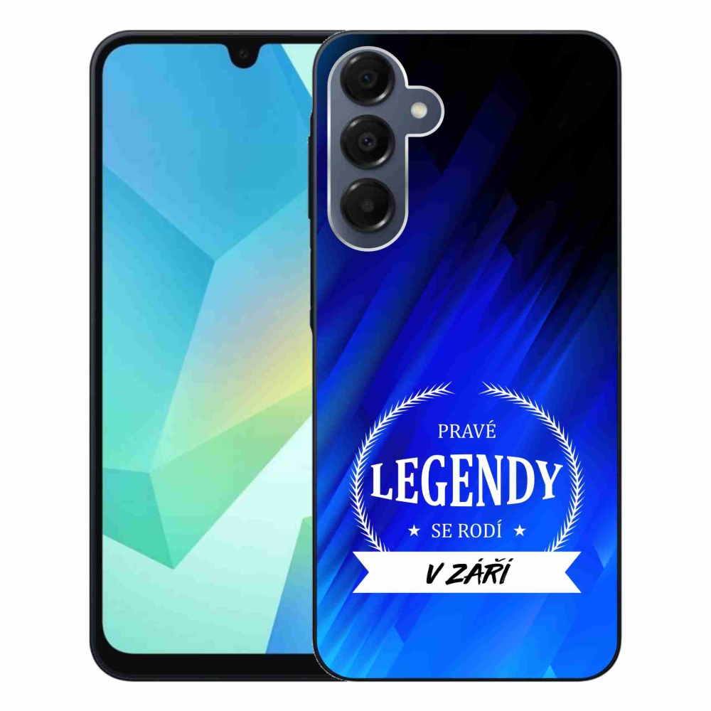 Gél borítás mmCase Samsung Galaxy A16 4G/5G - Legendák szeptemberben kék háttérrel