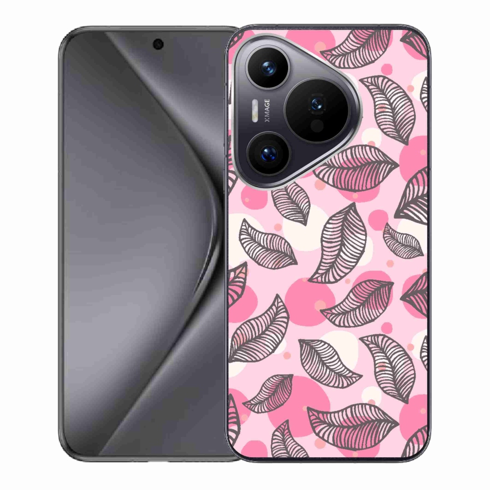 Gél borító mmCase a Huawei Pura 70-hez - rajzfilmes hulló levelek