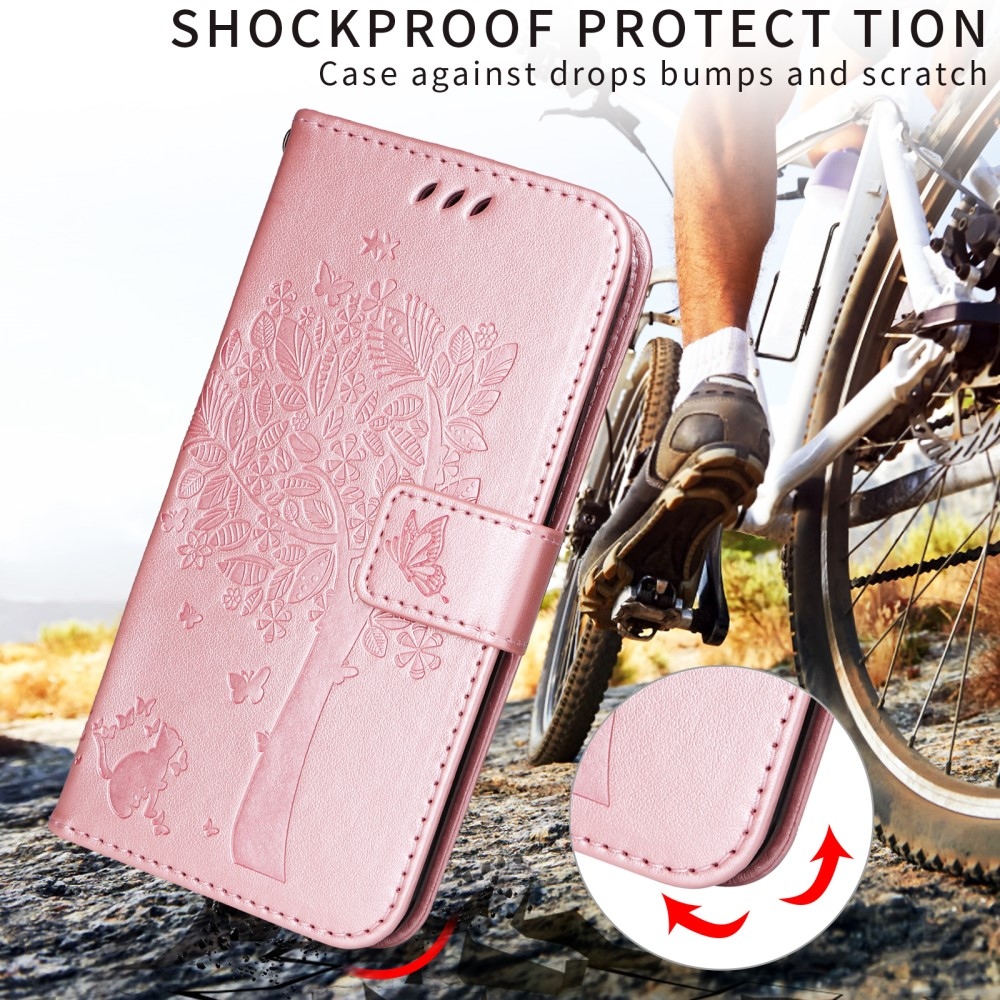 Fák könyve tok Xiaomi Redmi A5 (173.45x79.35x8.45mm) - rózsaarany