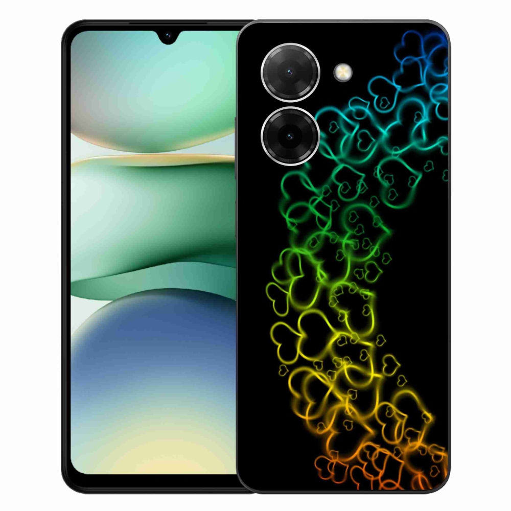 Gél borítás mmCase a Xiaomi Redmi A5 (171.7x77.8x8.3mm) - színes szívek