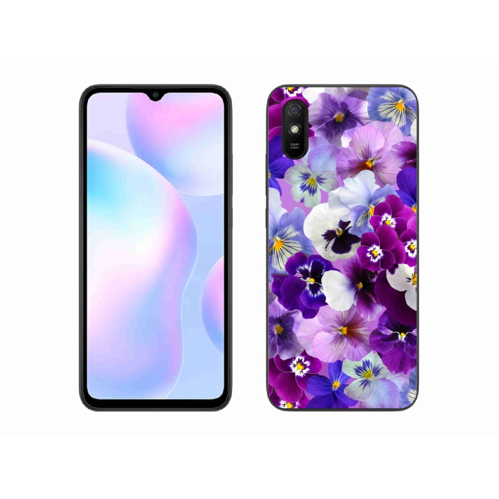 Gél borító mmCase a Xiaomi Redmi 9A - virágok 9