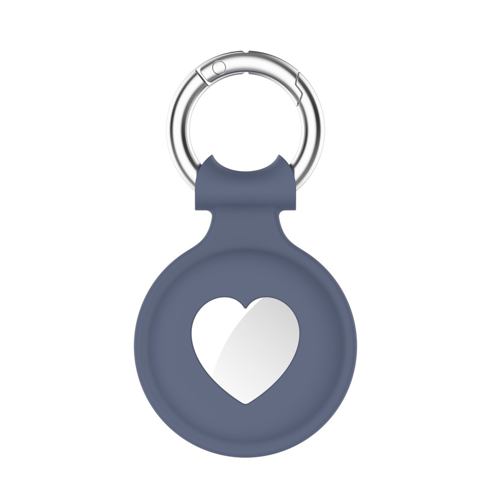 Love szilikon tok az Apple AirTaghez - kék