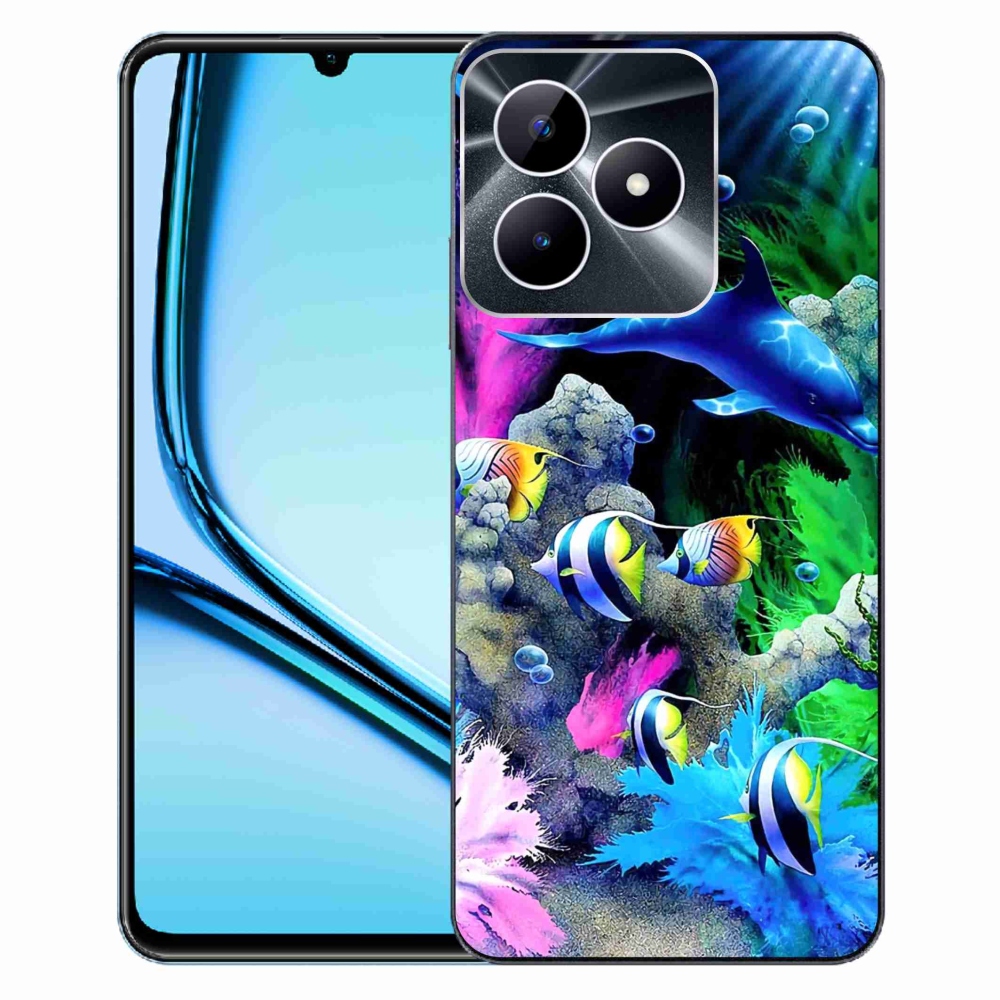 Gél tok mmCase a Realme Note 50 készülékhez - tengeri világ