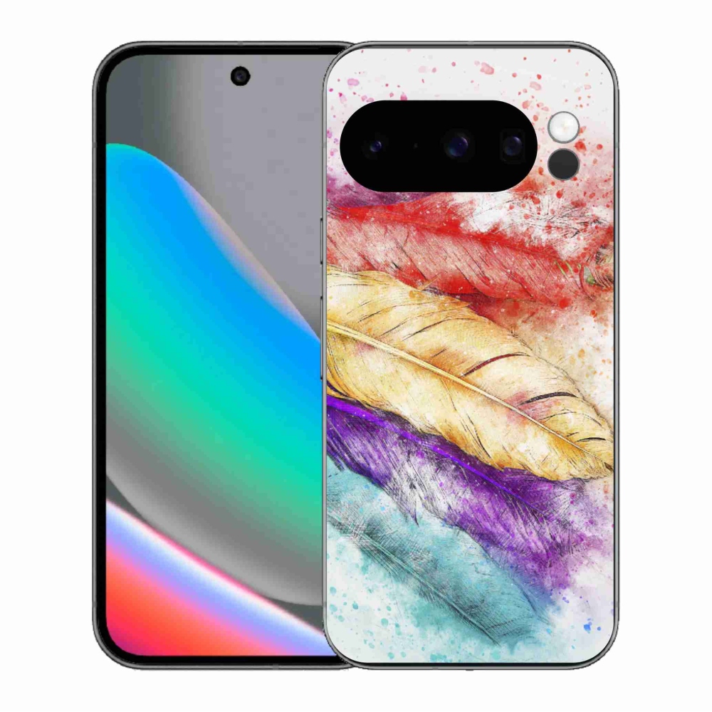 Zselés borítás mmCase a Google Pixel 10 Pro számára - színes toll