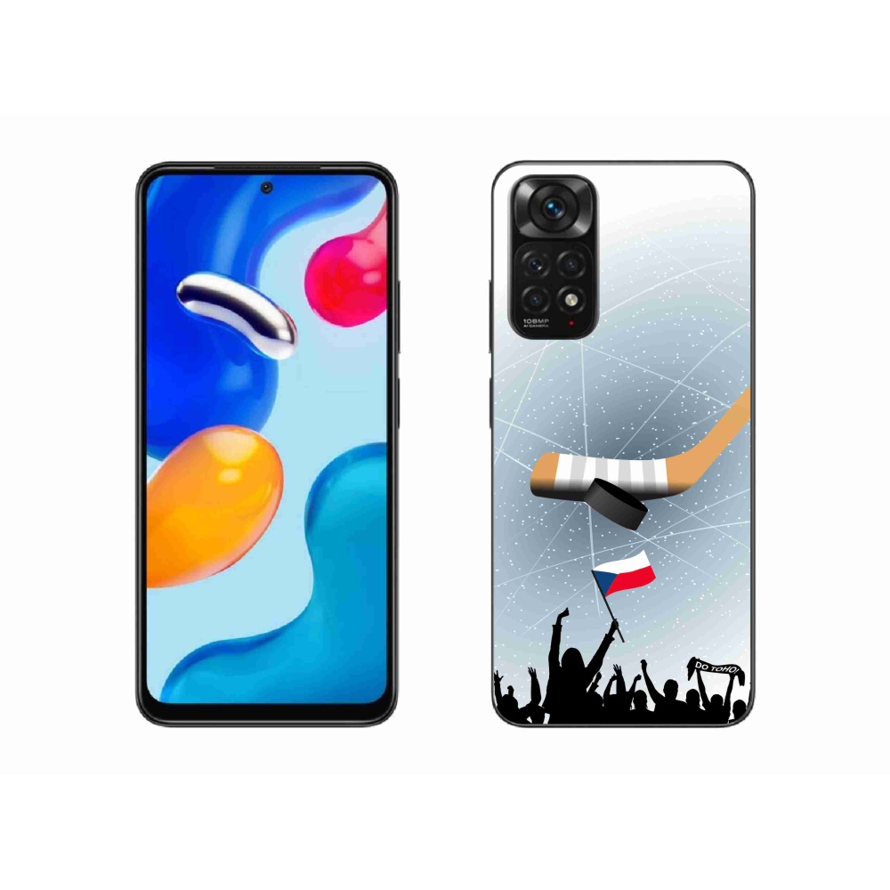 Gél borítás mmCase a Xiaomi Redmi Note 11 4G-hez - hoki rajongóknak