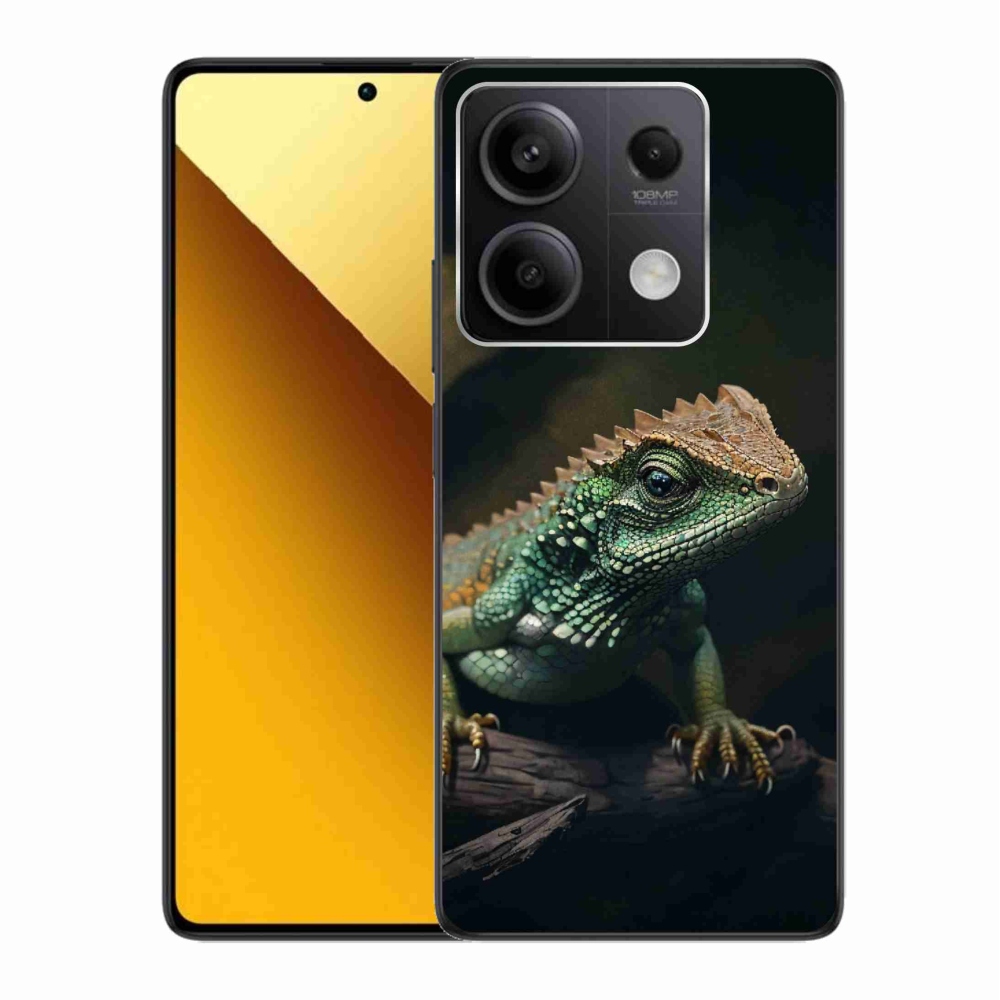 Gél borítás mmCase a Xiaomi Redmi Note 13 5G-hez - gyík