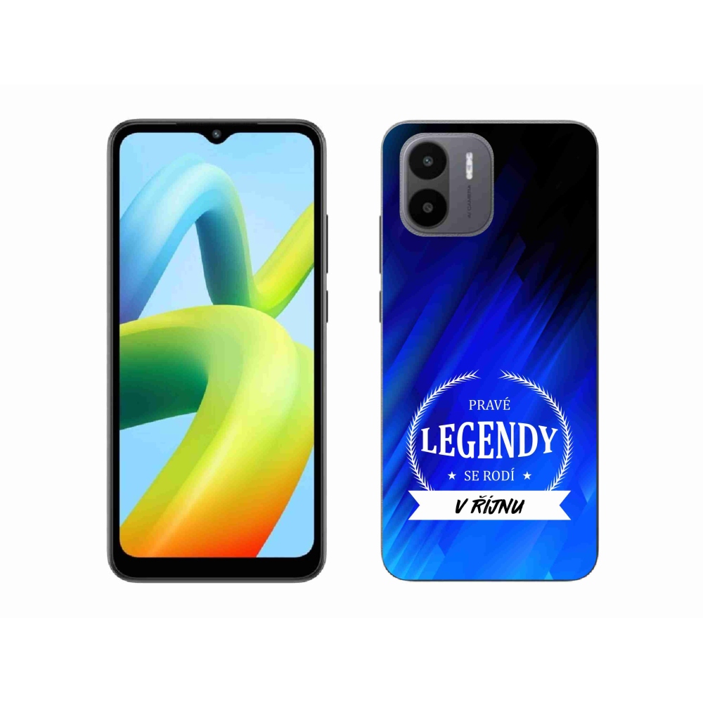 Gél borítás mmCase a Xiaomi Redmi A1-en - Legendák októberi kék háttérrel