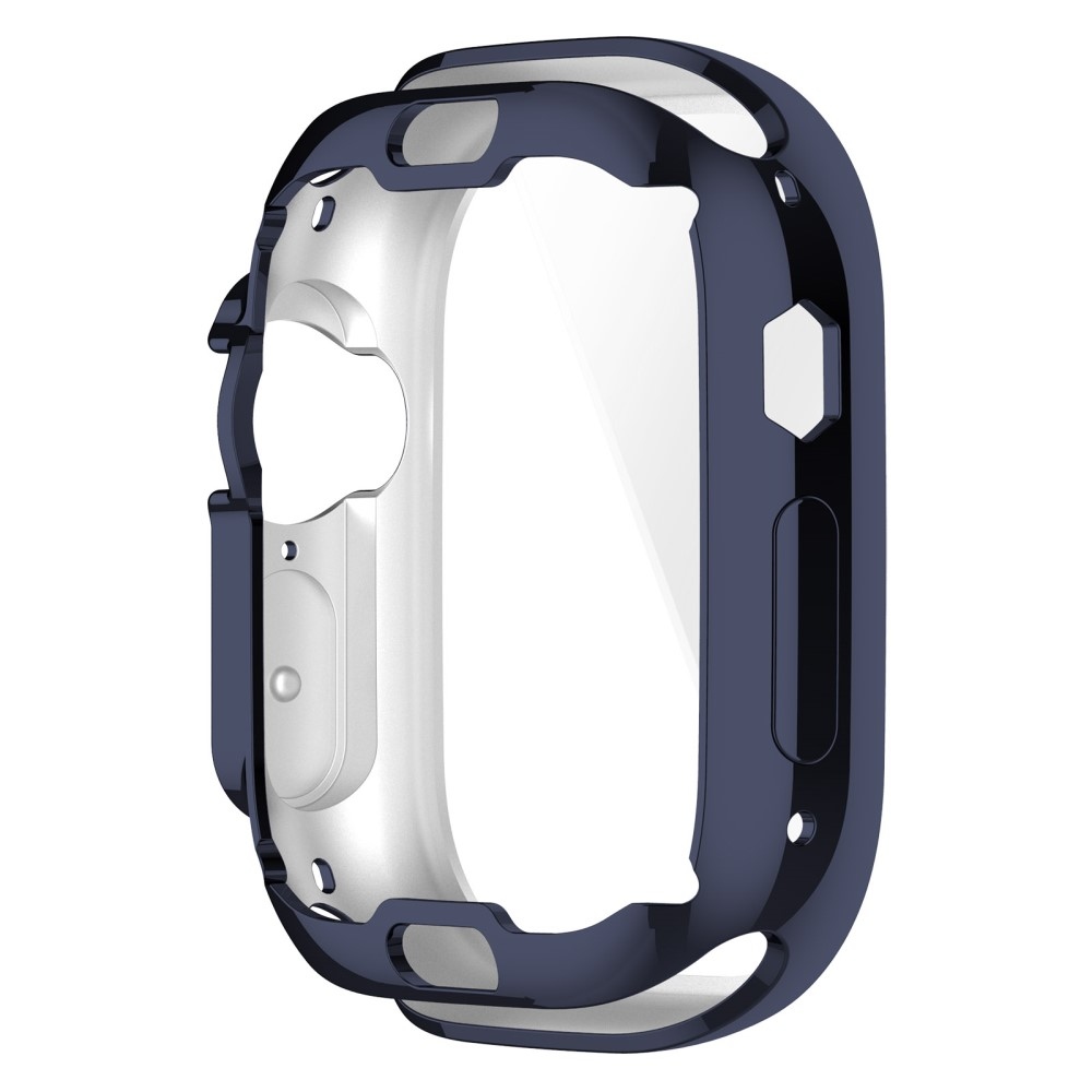 Puha, pattintható zselés védőtok Apple Watch Ultra/Ultra 2 49 mm-es órához - sötétkék
