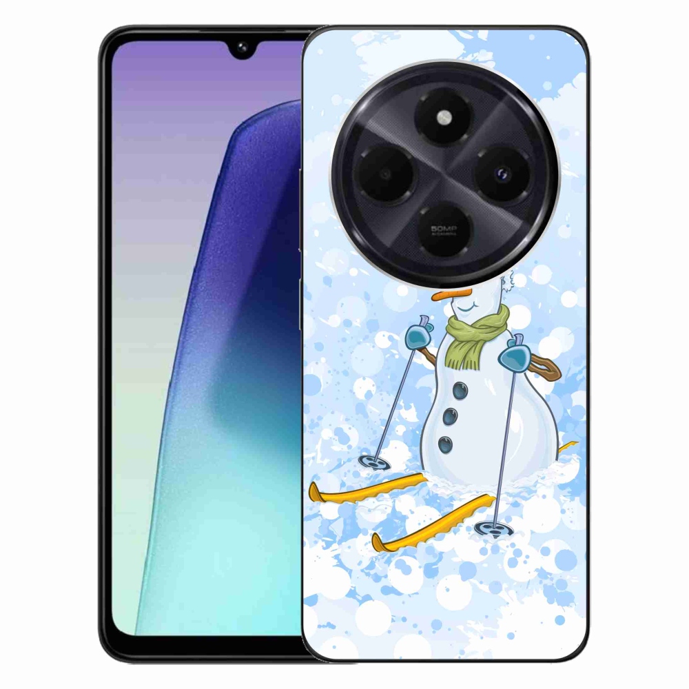 Gél borítás mmCase a Xiaomi Redmi 14C/Poco C75-hez - hóember