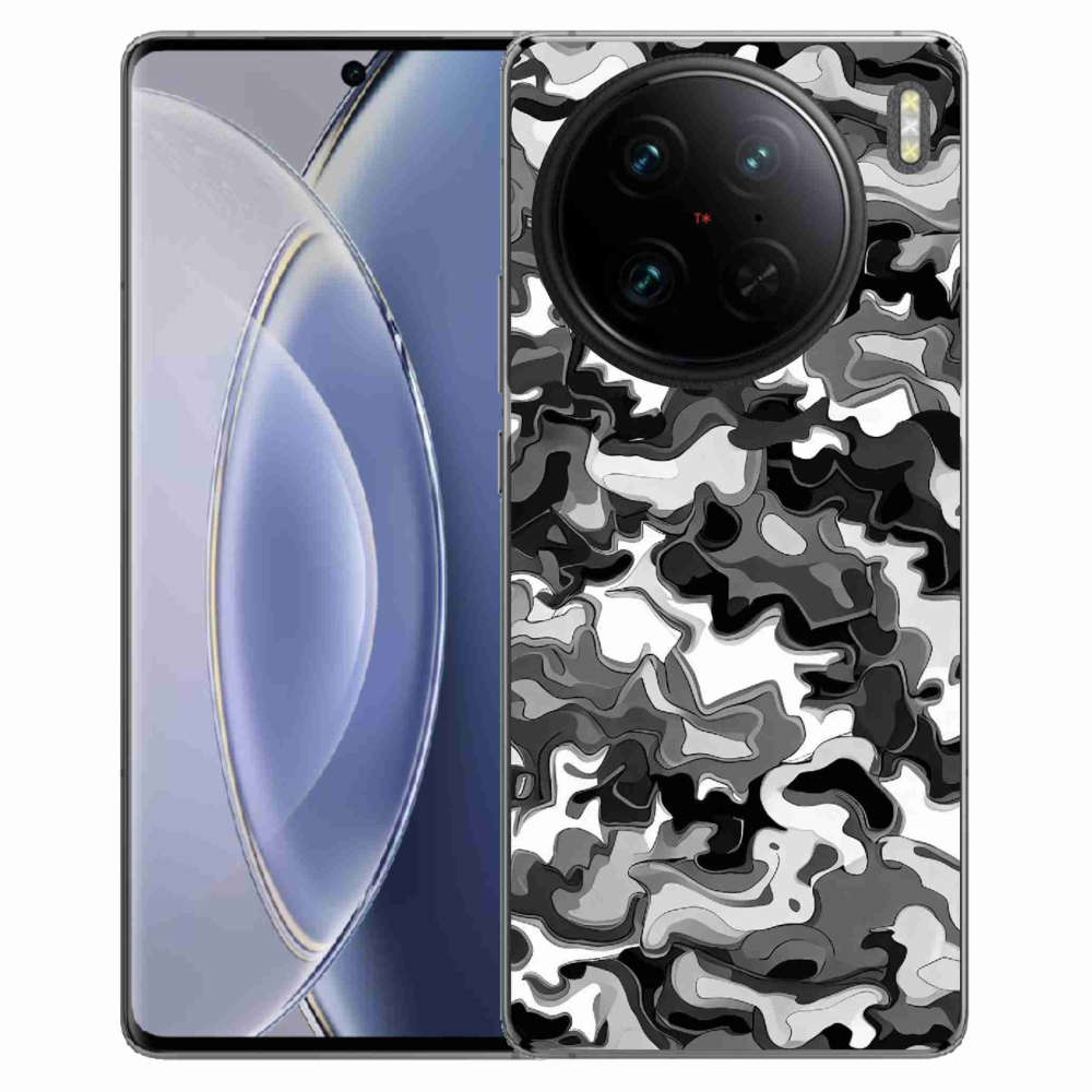 Gél borítás mmCase a Vivo X90 Pro készülékhez - álcázó minta 3