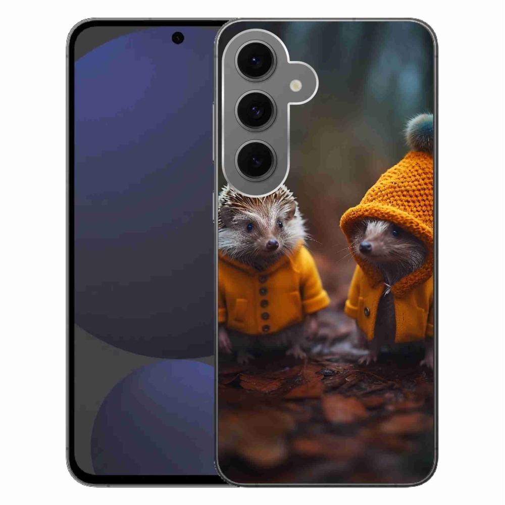Gél védőhuzat mmCase Samsung Galaxy S24 FE - süni