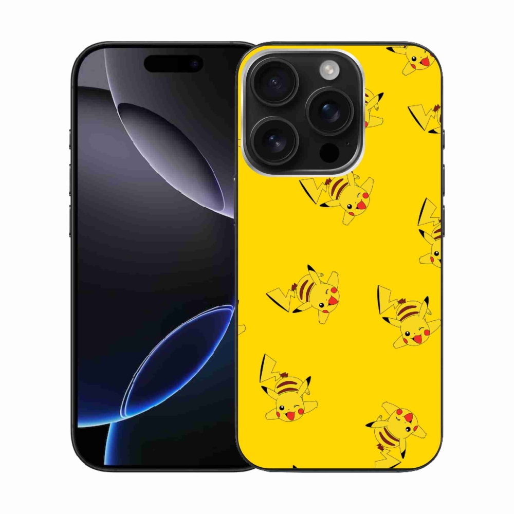 Zselés borítás mmCase iPhone 16 Pro készülékhez - pikachu