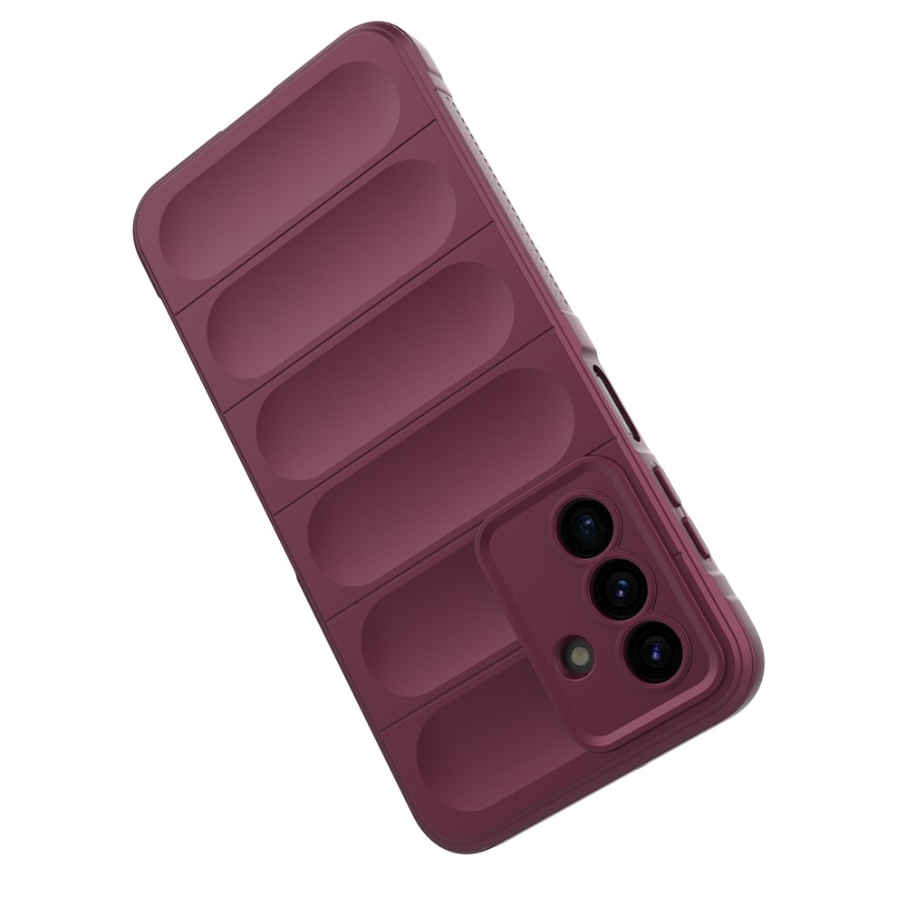 Rugg tartós zselés tok Samsung Galaxy A17 5G - bordó színben