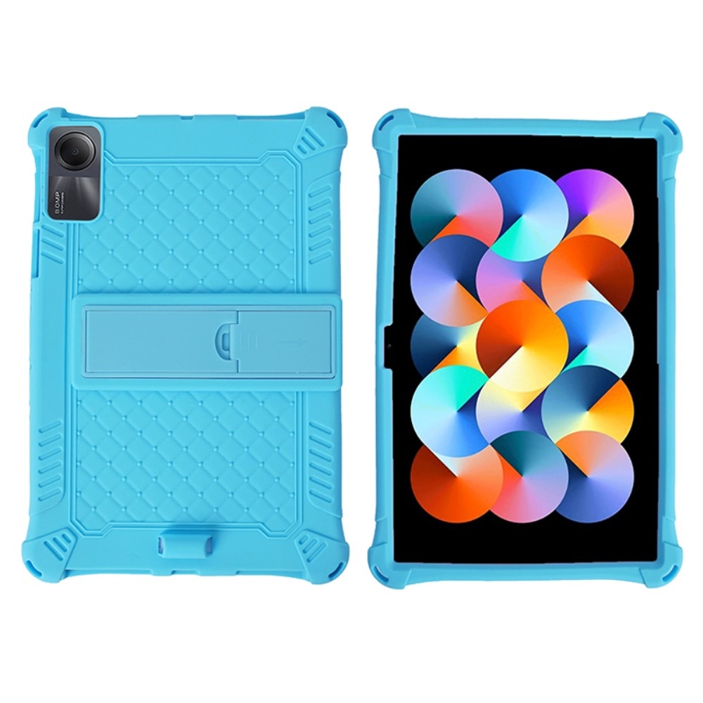 Szilikon borítás pánttal Xiaomi Redmi Pad SE-hez - világoskék színben