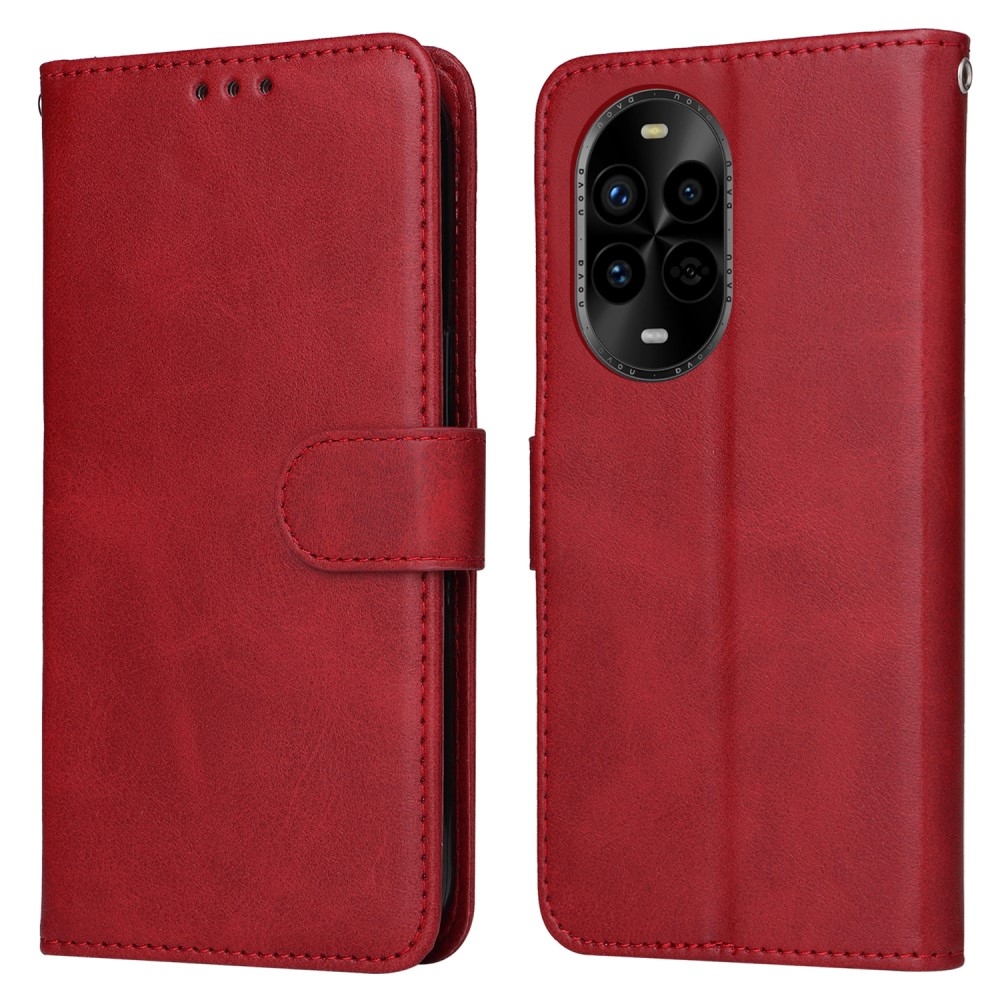 Vérrögök könyv tok a Huawei Nova 13 Pro 5G-hez - piros