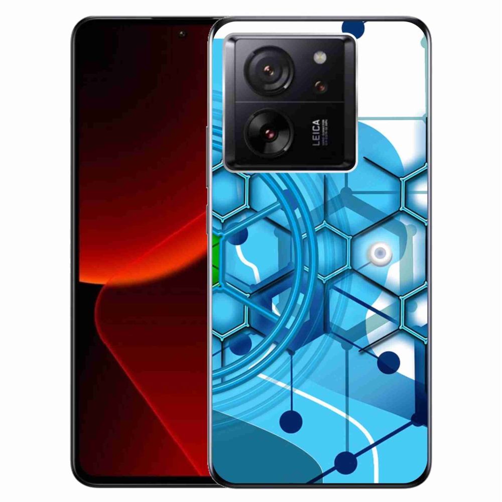 Gél borítás mmCase a Xiaomi 13T/13T Pro számára - absztrakt minta 2