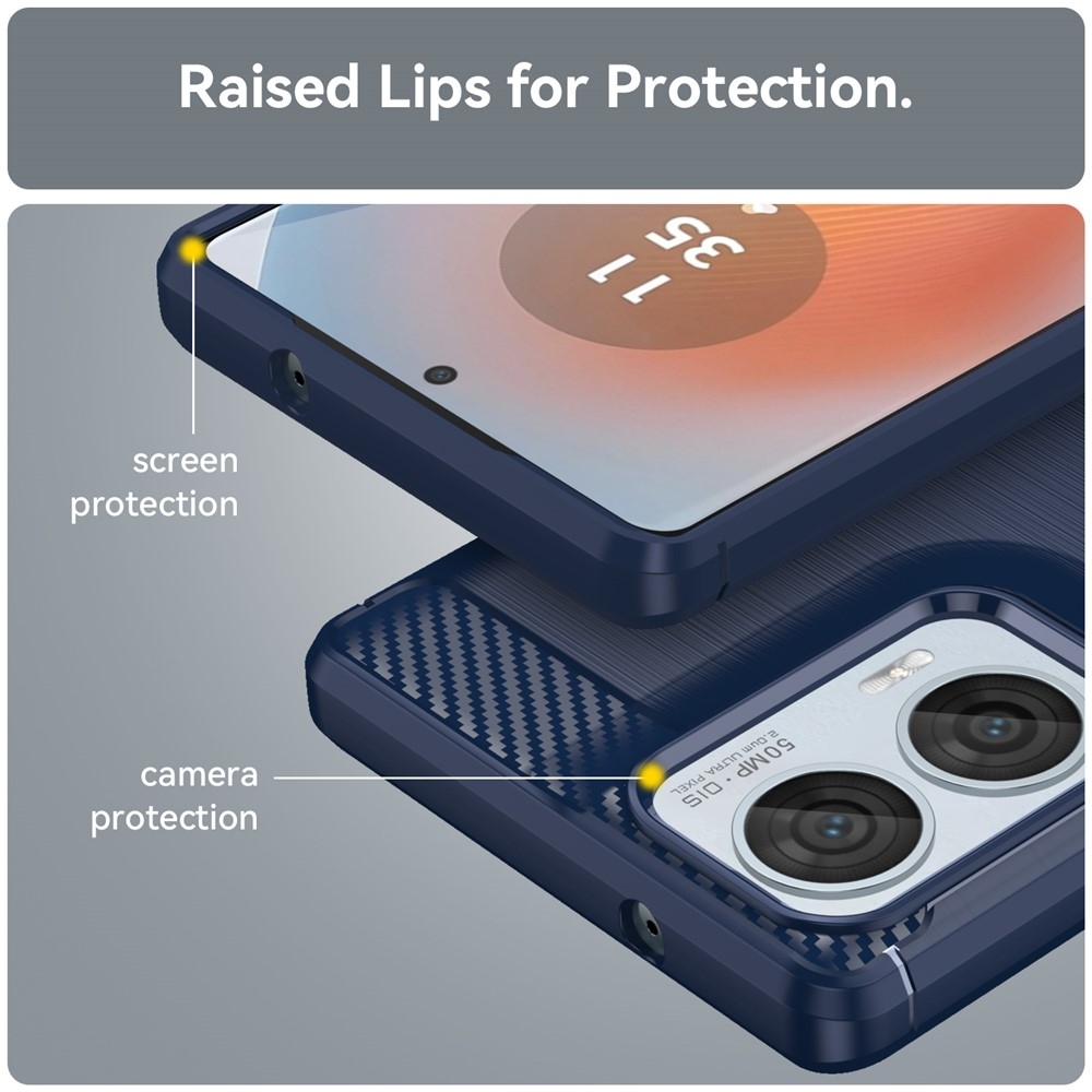 Szénálló zselés tok Motorola Moto G85 5G - kék