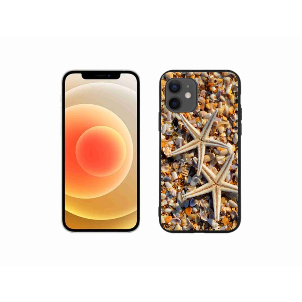 Zselés borítás mmCase iPhone 12 mini készülékhez - tengeri csillag