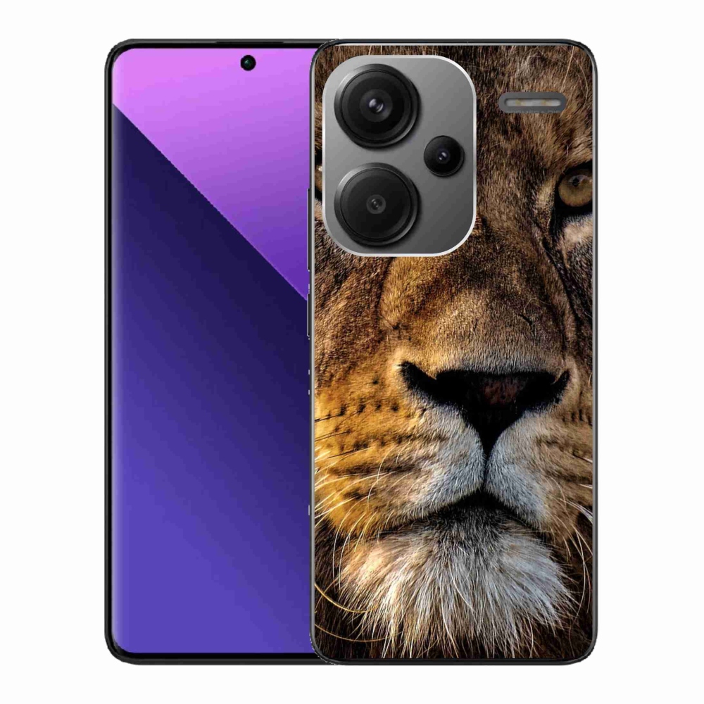 Gél tok mmCase a Xiaomi Redmi Note 13 Pro+ 5G számára - oroszlán