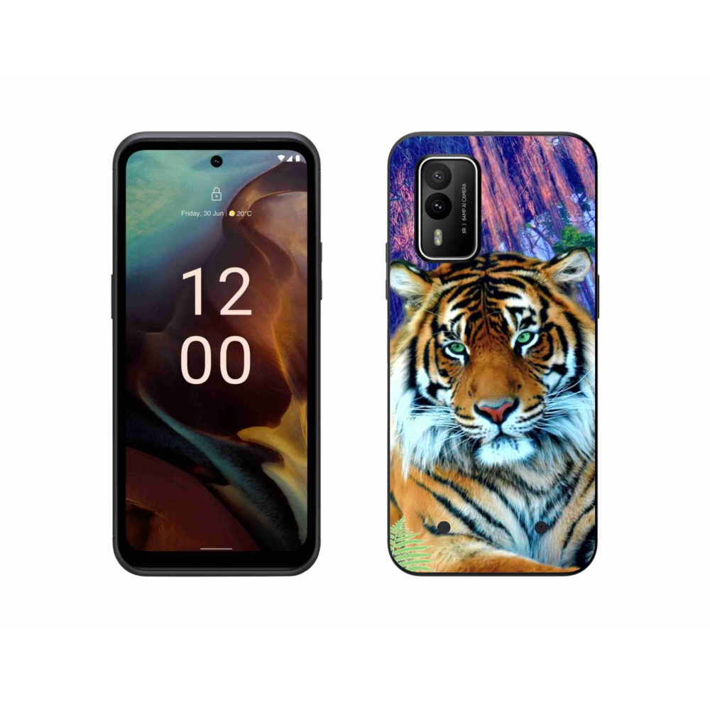 Gél tok mmCase a Nokia XR21 készülékhez - tigris