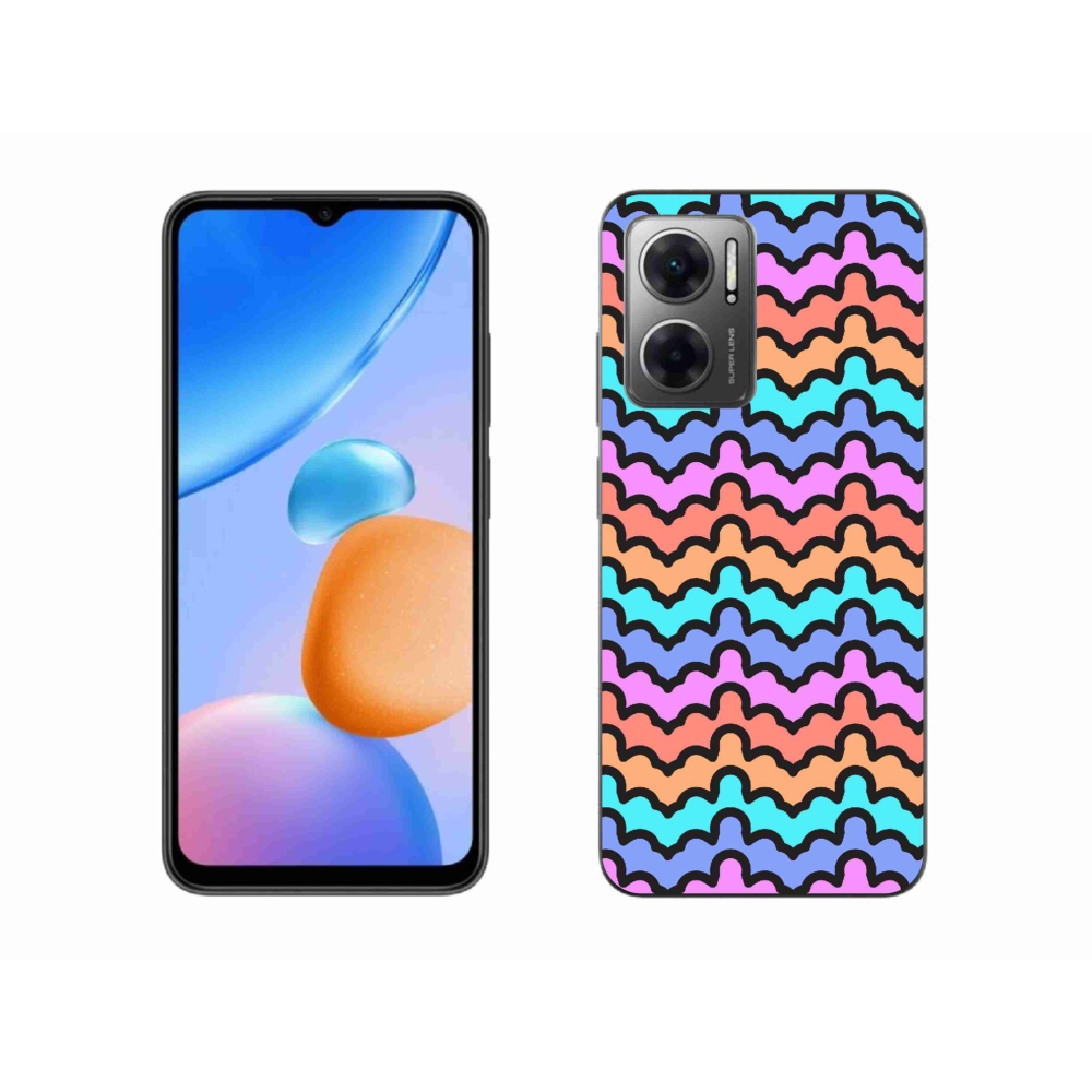 Gél borítás mmCase a Xiaomi Redmi 10 5G számára - absztrakt motívum 30