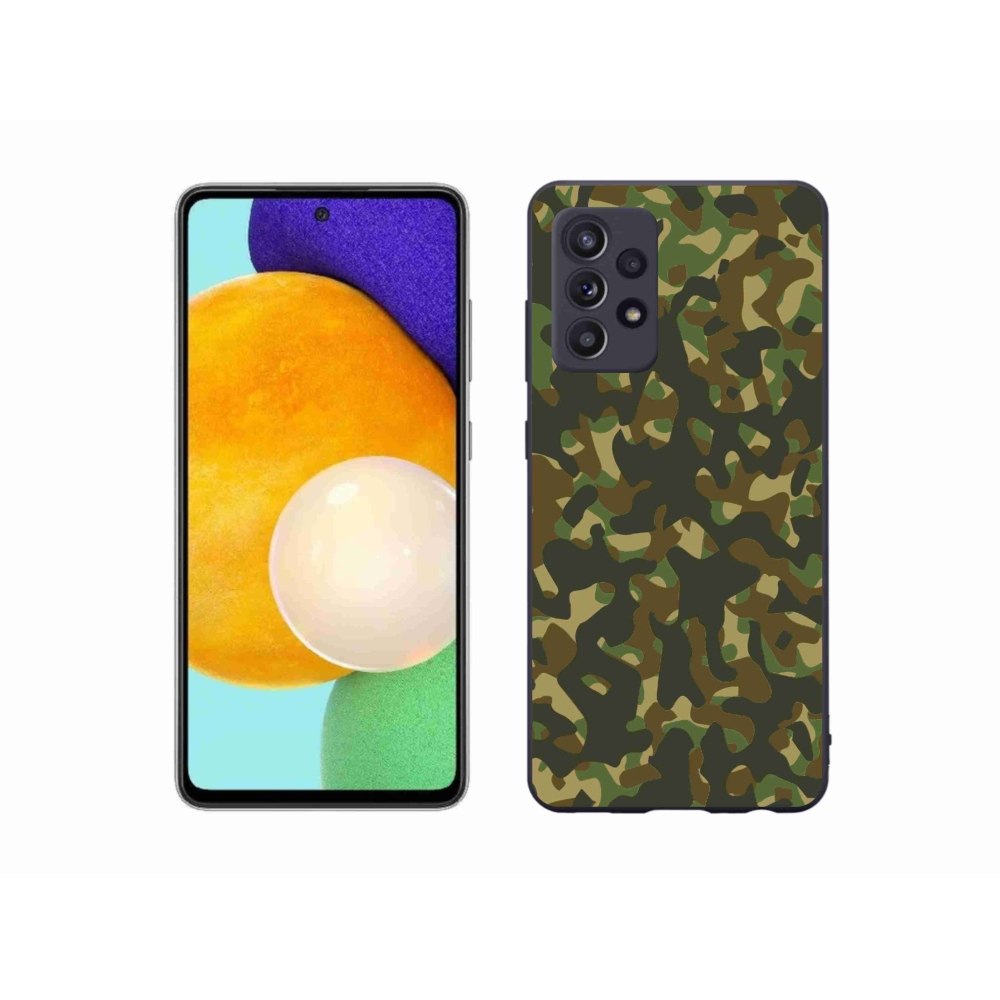 Gél védőhuzat mmCase Samsung Galaxy A52s 5G - terepszínű mintázat 1