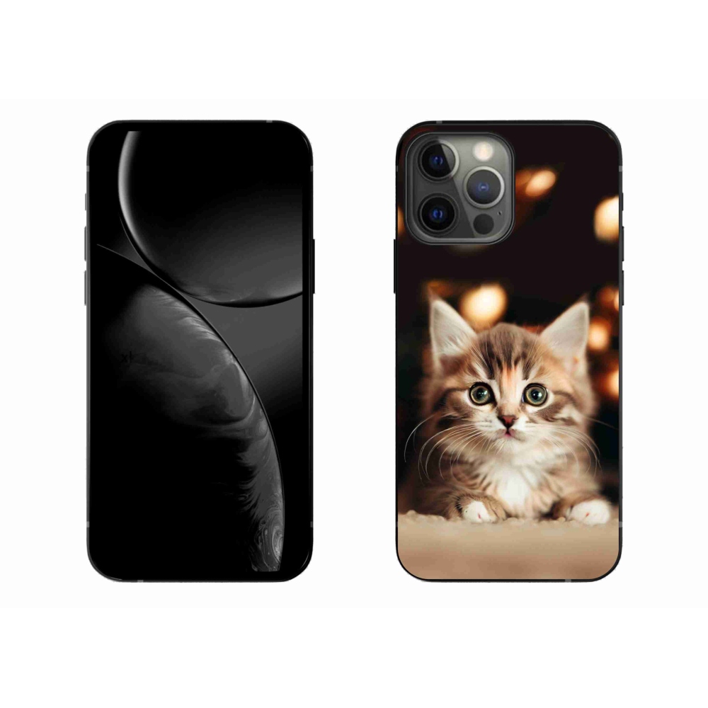 Gél borítás mmCase iPhone 13 Pro Max 6.7 készülékhez - aranyos cica 2