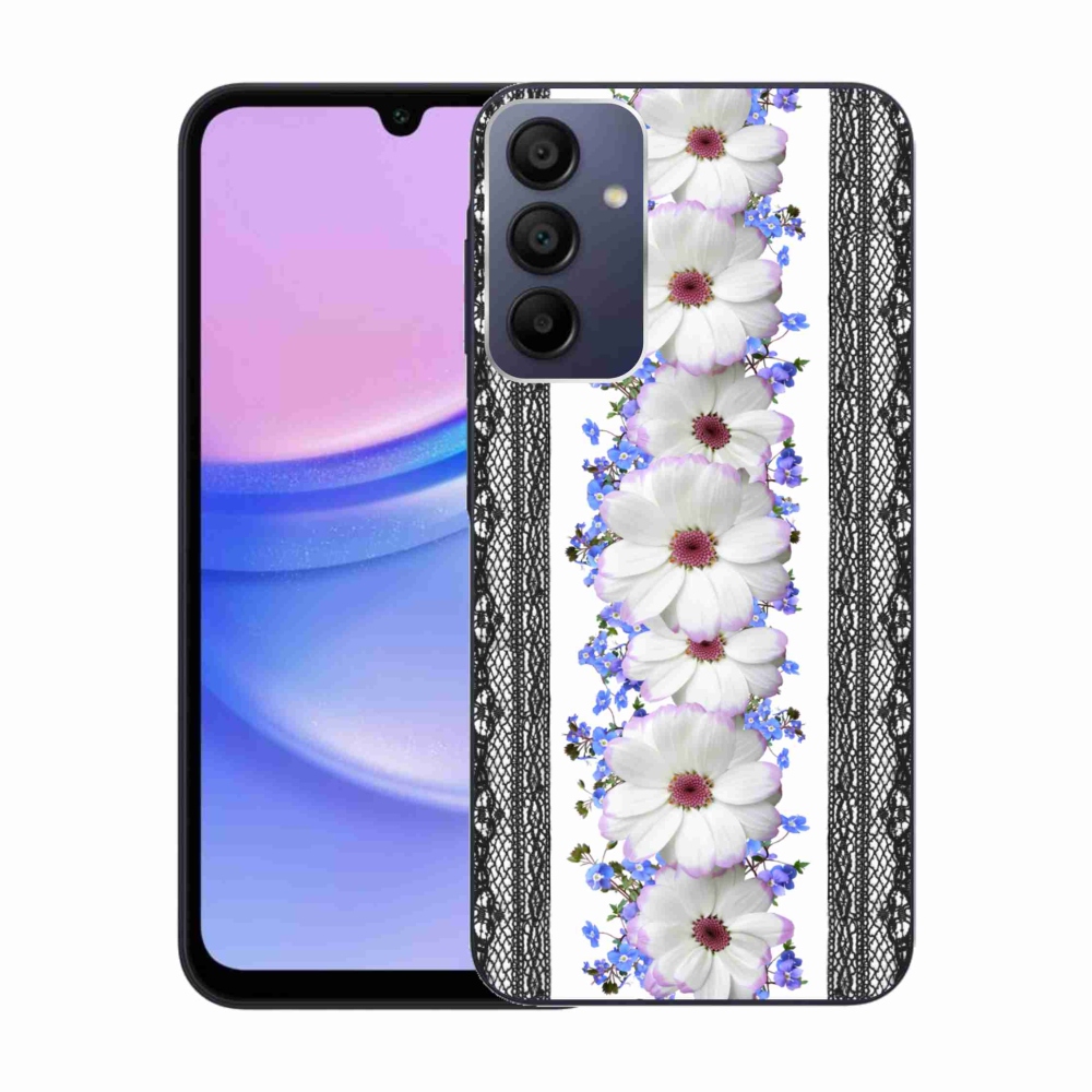 Gél borító mmCase Samsung Galaxy A15 4G/5G - virágok 8