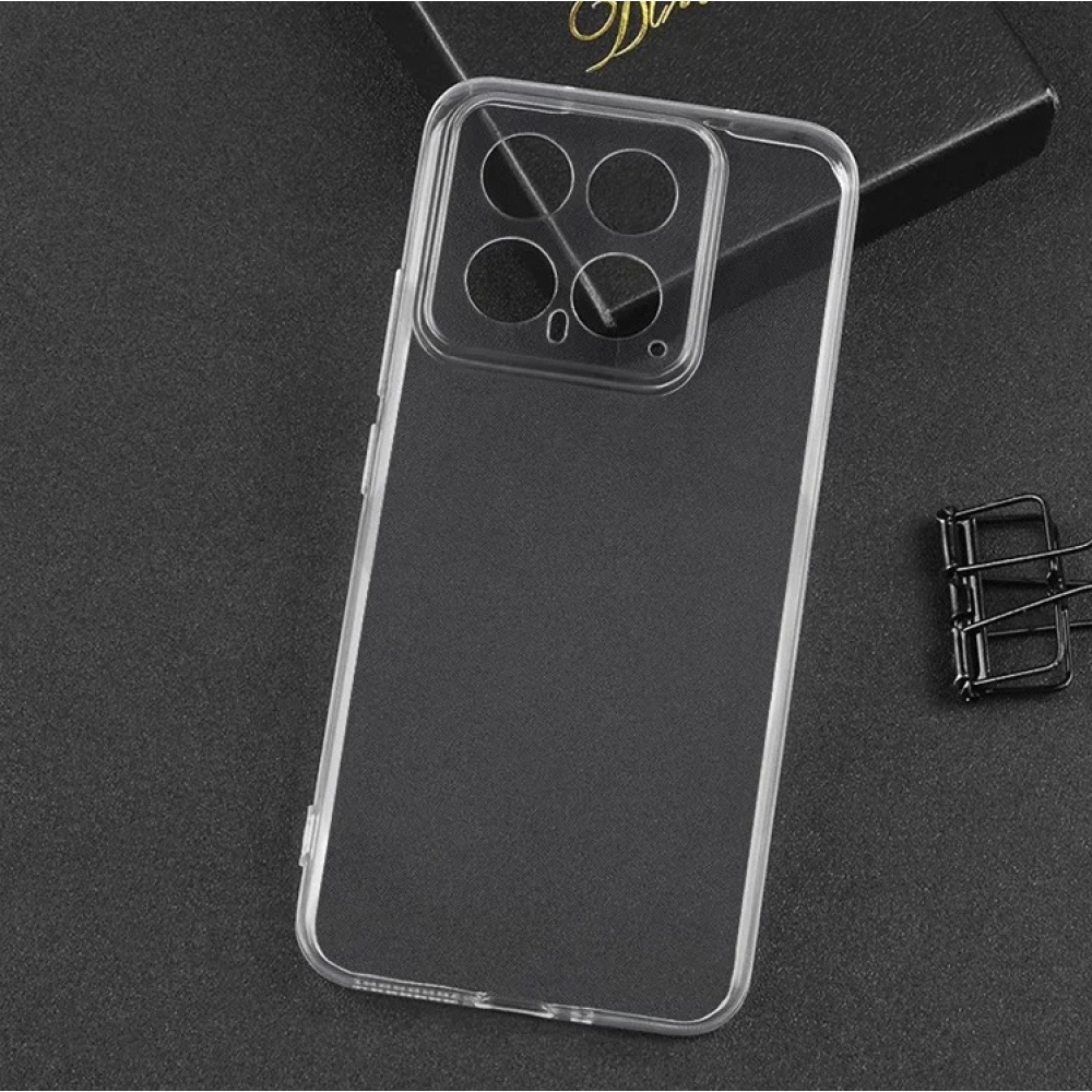 Átlátszó zselés tok Xiaomi 14 - átlátszó