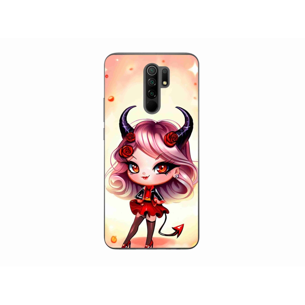 Gél borítás mmCase a Xiaomi Redmi 9-hez - rajzfilm ördög