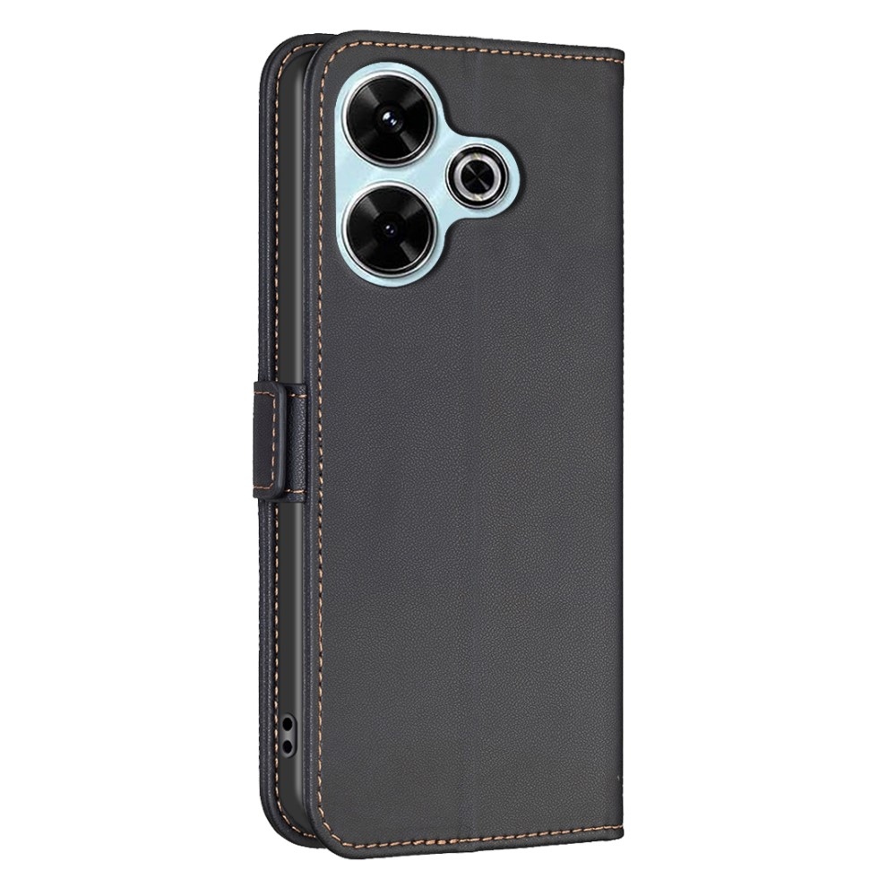 BNF könyvtáska Xiaomi Redmi 13 4G/Poco M6 4G - fekete