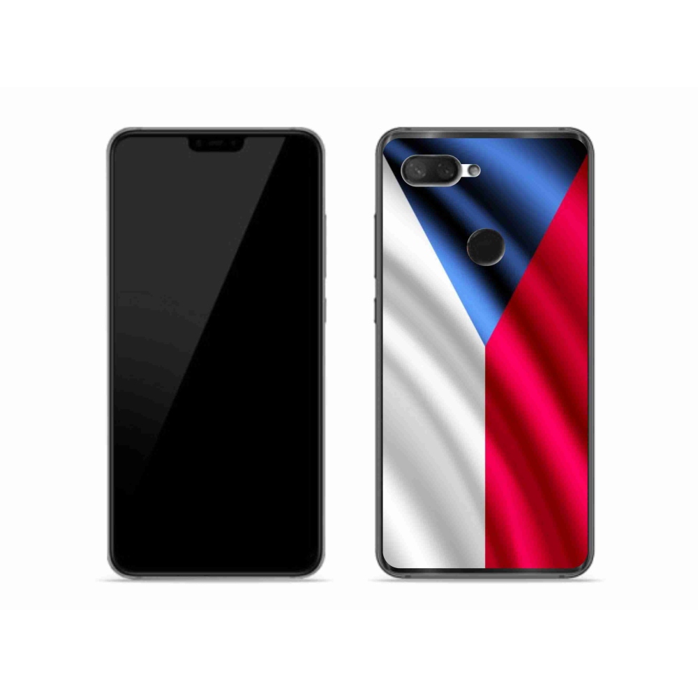 Gél borítás mmCase a Xiaomi Mi 8 Lite számára - cseh zászló