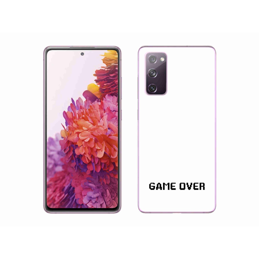 Gél borítás mmCase Samsung Galaxy S20 FE - játék fehér háttérrel