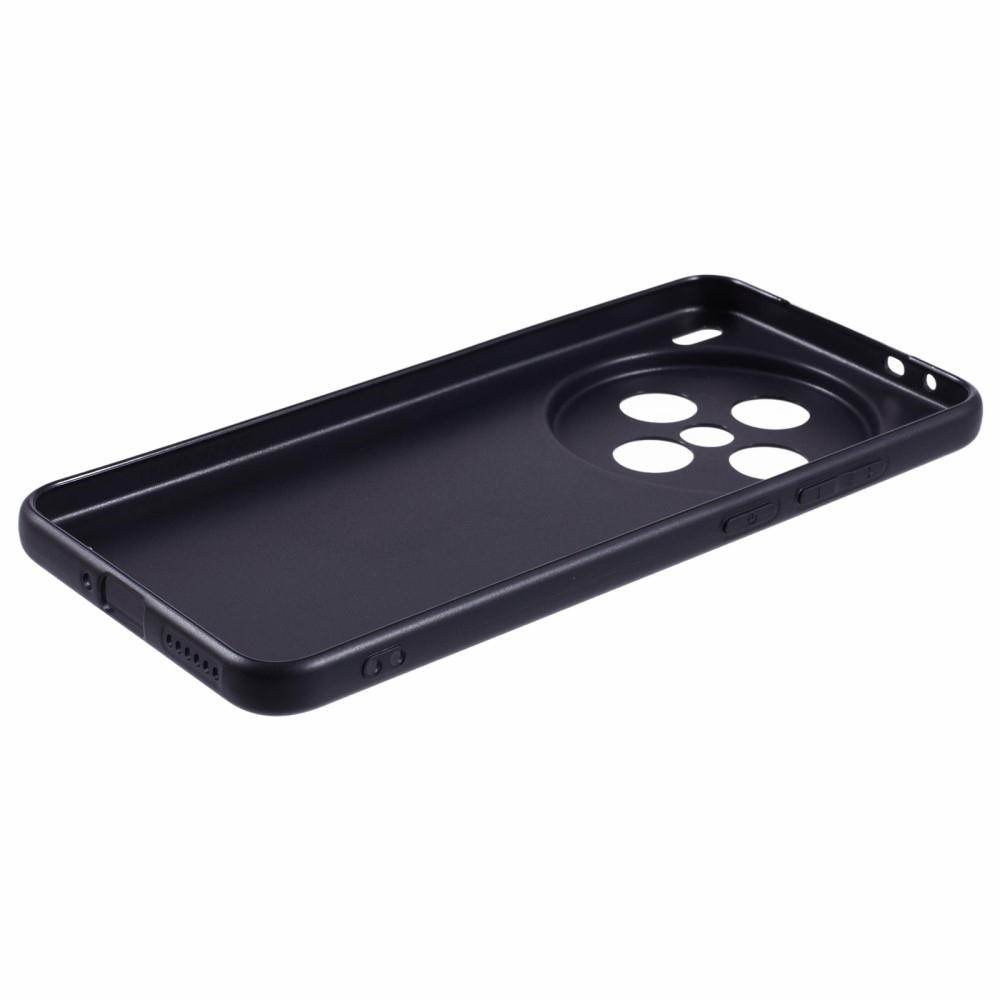 Fényes zselés tok a Vivo X200 5G készülékhez - fekete