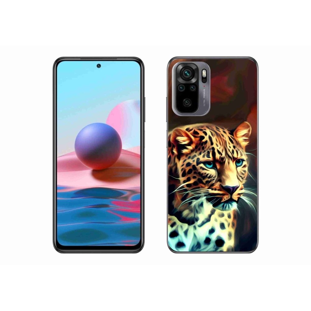 Gél borítás mmCase a Xiaomi Poco M5s készülékhez - leopárd