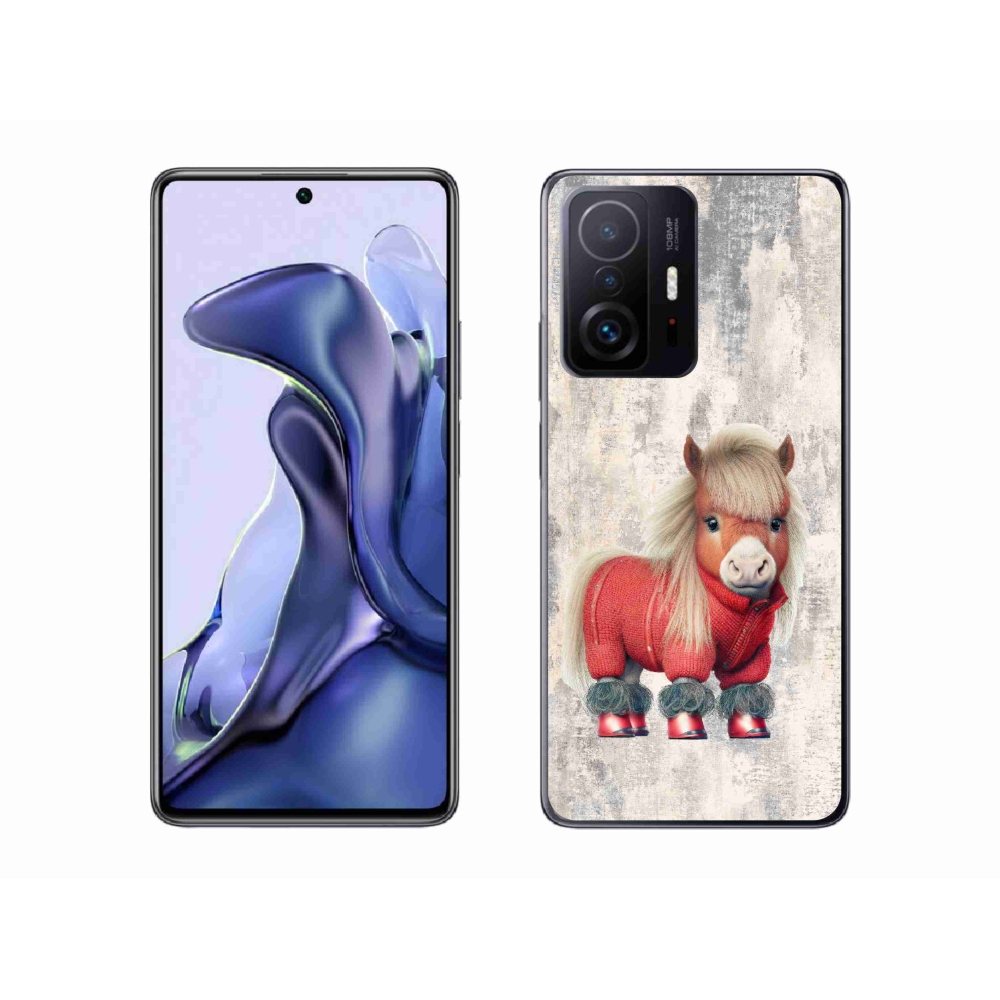 Gél borítás mmCase a Xiaomi 11T Pro számára - póni pulóverben