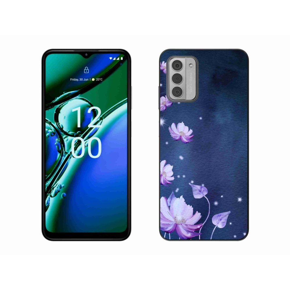 Gél tok mmCase a Nokia G42 készülékhez - hulló virágok