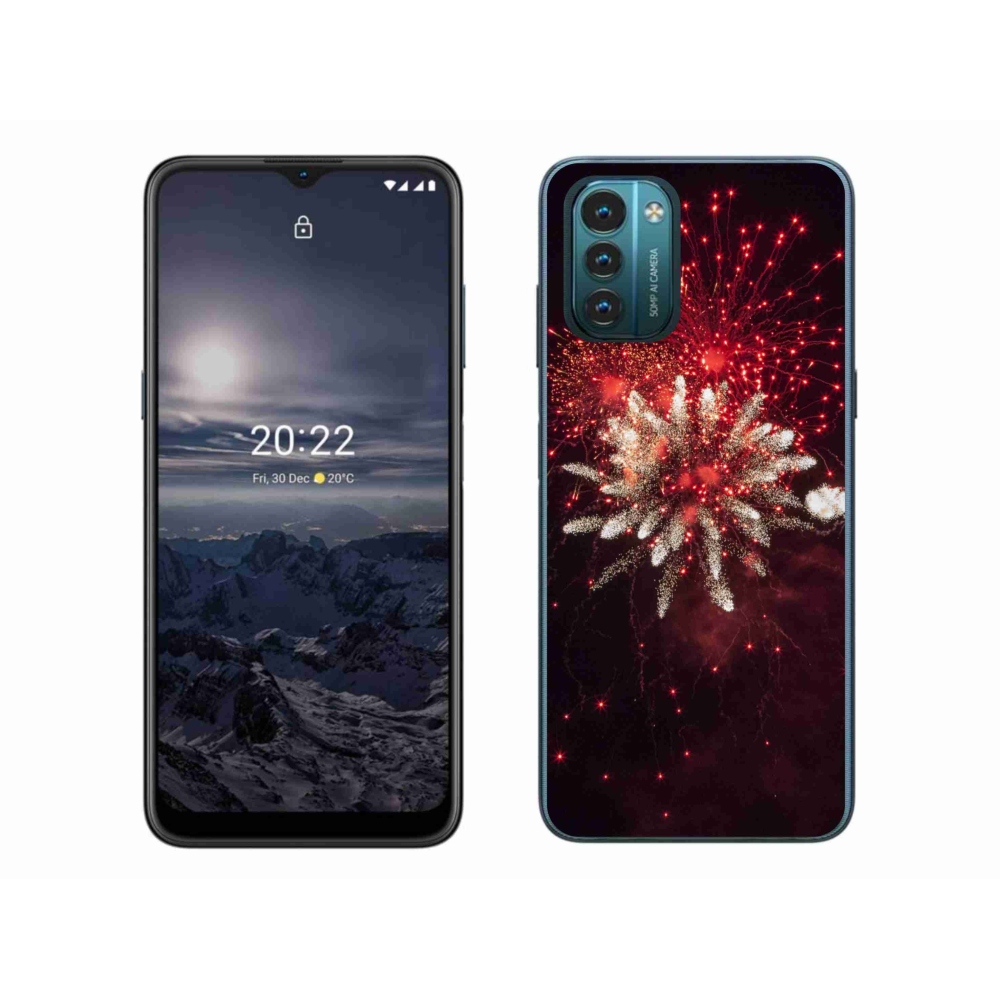 Zselés borítás mmCase a Nokia G11/G21 készülékhez - tűzijáték