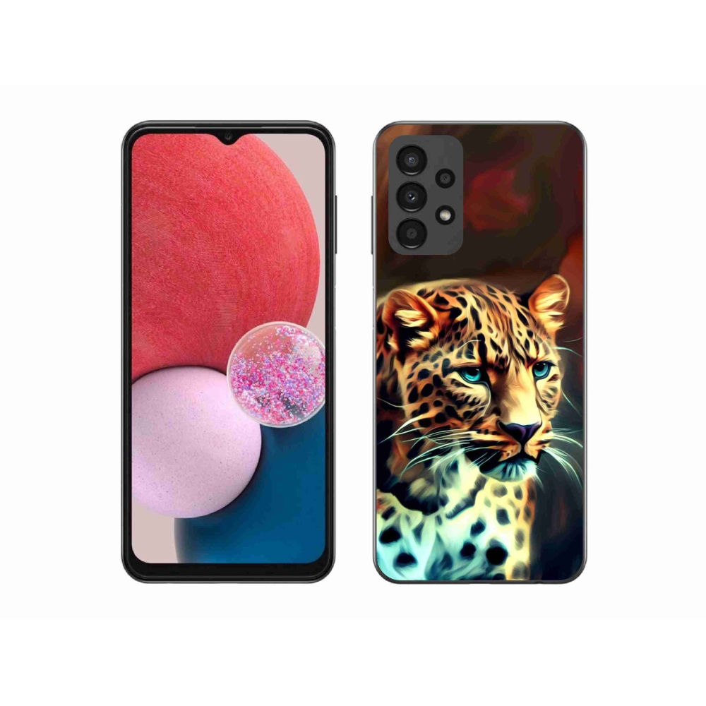 Zselés borítás mmCase Samsung Galaxy A13 4G - leopárd