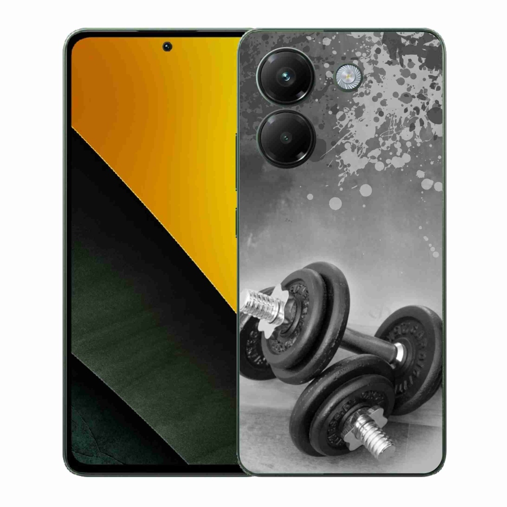 Gél borítás mmCase a Xiaomi Poco M7 Pro 5G számára - súlyzók 1