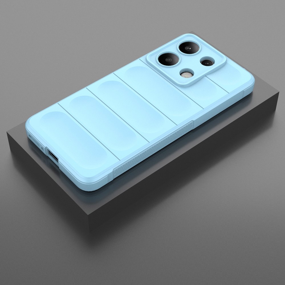 Rugg tartós zselés tok Xiaomi Redmi Note 13-hoz - világoskék