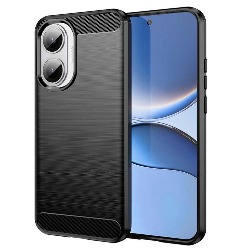 Szénálló gél tok a Xiaomi Poco F7 5G-hez - fekete